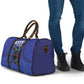 Haiti Ayiti Nan Mondyal 2026 Travel Bag Fyete Lit Victwa Blue Version