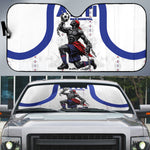 Haiti Ayiti Nan Mondyal 2026 Auto Sun Shade Fyete Lit Victwa White Version
