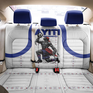 Haiti Ayiti Nan Mondyal 2026 Back Car Seat Cover Fyete Lit Victwa White Version