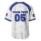 Custom Haiti Ayiti Nan Mondyal 2026 Baseball Jersey Fyete Lit Victwa White Version