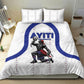 Haiti Ayiti Nan Mondyal 2026 Bedding Set Fyete Lit Victwa White Version