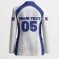 Custom Haiti Ayiti Nan Mondyal 2026 Blazer Fyete Lit Victwa White Version
