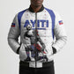 Custom Haiti Ayiti Nan Mondyal 2026 Bomber Puffer Jacket Fyete Lit Victwa White Version
