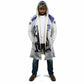 Custom Haiti Ayiti Nan Mondyal 2026 Cloak Fyete Lit Victwa White Version