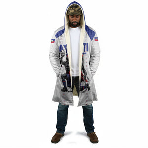 Custom Haiti Ayiti Nan Mondyal 2026 Cloak Fyete Lit Victwa White Version