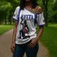 Custom Haiti Ayiti Nan Mondyal 2026 Cross Shoulder Shirt Fyete Lit Victwa White Version