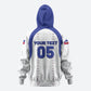 Custom Haiti Ayiti Nan Mondyal 2026 Hoodie Fyete Lit Victwa White Version