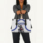 Haiti Ayiti Nan Mondyal 2026 Leather Bag Fyete Lit Victwa White Version