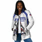 Custom Haiti Ayiti Nan Mondyal 2026 Padded Jacket Fyete Lit Victwa White Version