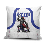 Haiti Ayiti Nan Mondyal 2026 Pillow Cover Fyete Lit Victwa White Version