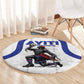 Haiti Ayiti Nan Mondyal 2026 Round Carpet Fyete Lit Victwa White Version