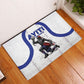 Haiti Ayiti Nan Mondyal 2026 Rubber Doormat Fyete Lit Victwa White Version
