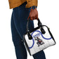 Haiti Ayiti Nan Mondyal 2026 Shoulder Handbag Fyete Lit Victwa White Version