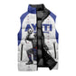 Custom Haiti Ayiti Nan Mondyal 2026 Sleeveless Puffer Jacket Fyete Lit Victwa White Version