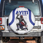 Haiti Ayiti Nan Mondyal 2026 Spare Tire Cover Fyete Lit Victwa White Version