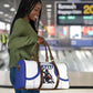 Haiti Ayiti Nan Mondyal 2026 Travel Bag Fyete Lit Victwa White Version