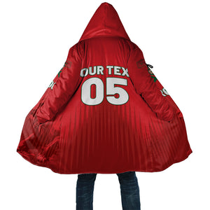 Custom Morocco Football 2026 Cloak Atlas Lions Breathtaking Victory Red Version