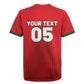 Custom Morocco Football 2026 Rugby Jersey Atlas Lions Breathtaking Victory Red Version