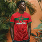 Custom Morocco Football 2026 T shirt Atlas Lions Breathtaking Victory Red Version