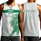 Custom Morocco Football 2026 Men Tank Top Atlas Lions Breathtaking Victory White Version