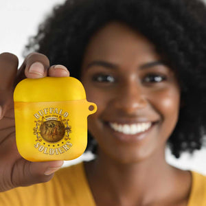 Honor Buffalo Soldiers AirPods Case African American Cavalry Yellow Version