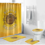 Honor Buffalo Soldiers Bathroom Set African American Cavalry Yellow Version