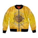 Honor Buffalo Soldiers Bomber Jacket African American Cavalry Yellow Version - African Pride