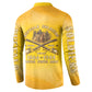 Honor Buffalo Soldiers Button Sweatshirt African American Cavalry Yellow Version