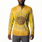 Honor Buffalo Soldiers Button Sweatshirt African American Cavalry Yellow Version
