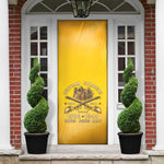 Honor Buffalo Soldiers Door Cover African American Cavalry Yellow Version