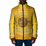 Honor Buffalo Soldiers Padded Jacket African American Cavalry Yellow Version
