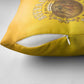 Honor Buffalo Soldiers Pillow Cover African American Cavalry Yellow Version
