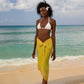 Honor Buffalo Soldiers Sarong African American Cavalry Yellow Version - African Pride