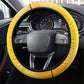 Honor Buffalo Soldiers Steering Wheel Cover African American Cavalry Yellow Version - African Pride