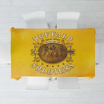 Honor Buffalo Soldiers Tablecloth African American Cavalry Yellow Version - African Pride