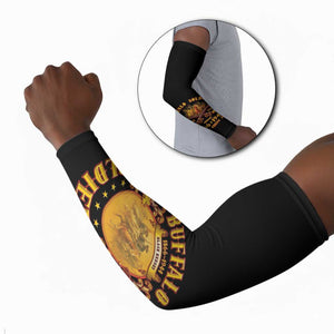 Honor Buffalo Soldiers Arm Sleeves African American Cavalry Black Version