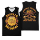 Honor Buffalo Soldiers Basketball Jersey African American Cavalry Black Version LT05