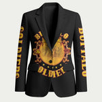 Honor Buffalo Soldiers Blazer African American Cavalry Black Version