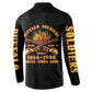 Honor Buffalo Soldiers Button Sweatshirt African American Cavalry Black Version