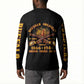 Honor Buffalo Soldiers Button Sweatshirt African American Cavalry Black Version
