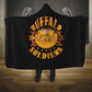 Honor Buffalo Soldiers Hooded Blanket African American Cavalry Black Version - African Pride