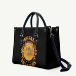 Honor Buffalo Soldiers Leather Bag African American Cavalry Black Version