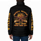 Honor Buffalo Soldiers Padded Jacket African American Cavalry Black Version