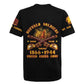 Honor Buffalo Soldiers Rugby Jersey African American Cavalry Black Version - African Pride
