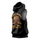 Honor Buffalo Soldiers Sleeveless Hoodie African American Cavalry Black Version - African Pride