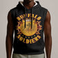Honor Buffalo Soldiers Sleeveless Hoodie African American Cavalry Black Version - African Pride