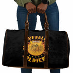 Honor Buffalo Soldiers Travel Bag African American Cavalry Black Version