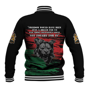 Happy Kenya Mashujaa Day Baseball Jacket Honour Our Heroes, Heroines LT05