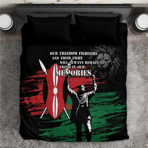 Happy Kenya Mashujaa Day Bedding Set Honour Our Heroes, Heroines