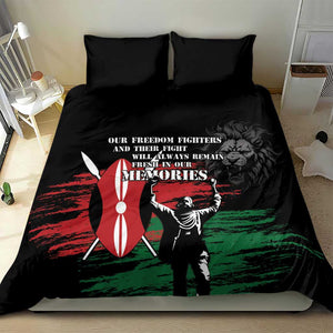 Happy Kenya Mashujaa Day Bedding Set Honour Our Heroes, Heroines